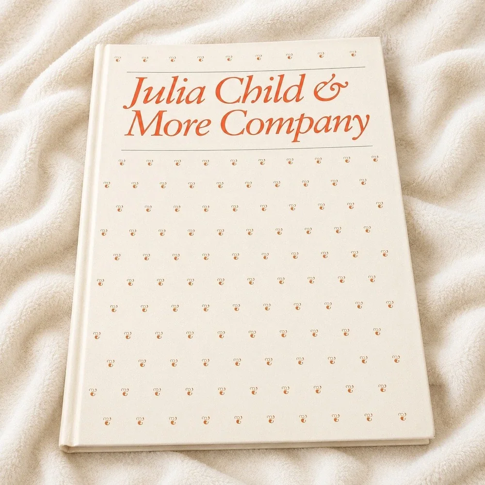 Vintage Julia Child & More Company Cookbook 1979 HC French Recipes‎ READ